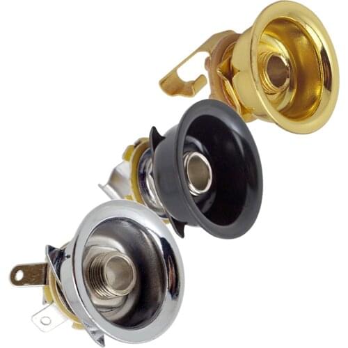 6.35mm 1/4' Jack Plug Socket Output Plate for Telecaster TL Guitar Guitar Parts Accessories