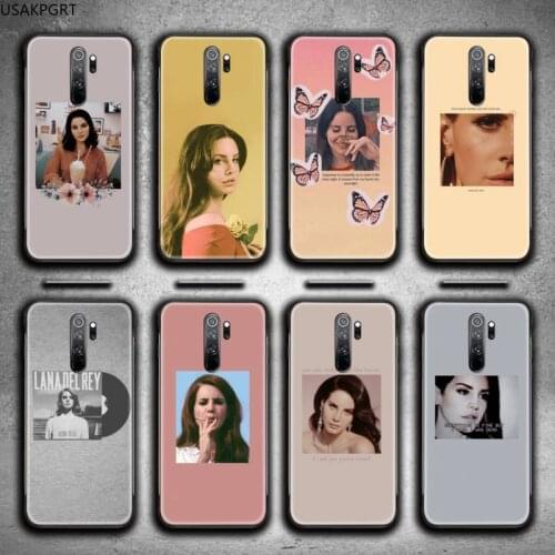 Cute Lana Del Rey Phone Case for Redmi Note 9 8 8T 8A 7 6 6A Go Pro Max Redmi 9 K20 K30 Pro