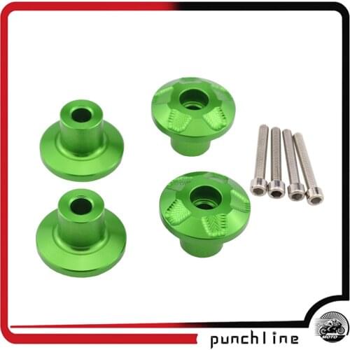 For KAWASAKI H2SX H2 Z250 Z250SL Z300 NINJA 250 NINJA 300 ZX-10R ZX-10RR Front Fender Frame Slider Screw Bolt Fork Protector 6mm