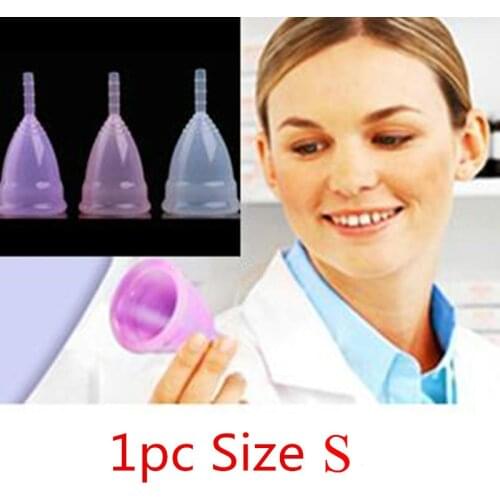 1PCS Menstrual Cup For Women Feminine Hygiene Medical 100% Silicone Cup Menstrual Reusable Lady Cup Copa Menstrual Than Pads