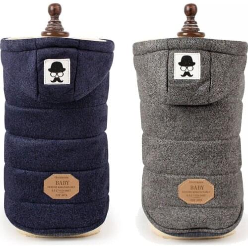 Hot Sale Dog Coat Jacket for Winter Warm Fleece Lining Puppy Pet Cotton Clothes Cold Weather Small Medium Dog Outfits Apparel