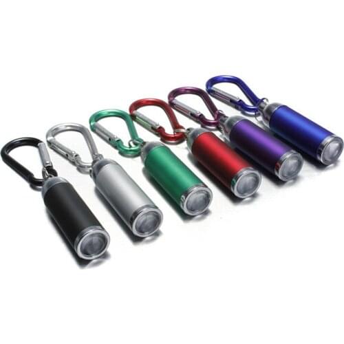 Mini LED Flashlight Torch KeyChain Keyring Key Chain Ultra Bright Portable For Camping Outdoor Travel Tools Hiking Accessories