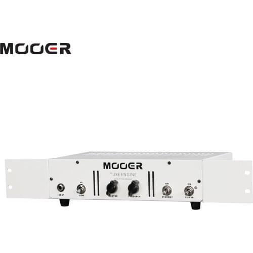 MOOER TUBE ENGINE 20W Tube Power Amp Amplifier Hi/Low Gain Input Metal Shell with Carry Handle Rack Mounting Lugs3-Band