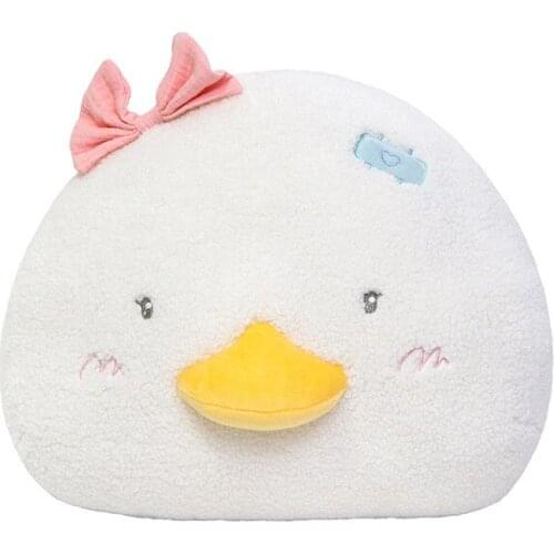 New Creative Toys Cute Rice Roll Duck Plush Pillow Bedroom Sofa Cushion Stuffed Toy