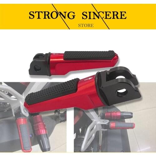 Motorcycle Front Foot Pegs Frontset Pedals For HONDA CB125R CB300R CB1000R 18-20 CB600F HORNET 02-15 CB650F 14-20 CB1000R 08-16