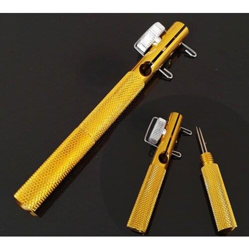 Aluminum Alloy Fishing Tackle Hook Tier Fishing Line Tying Tool with Sub-line Tie Knots &T8