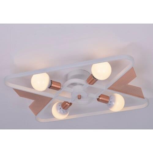 Stylish Design Metal Home Appliance Butterfly Shade High Ceiling Decor Light lamparas de techo colgante