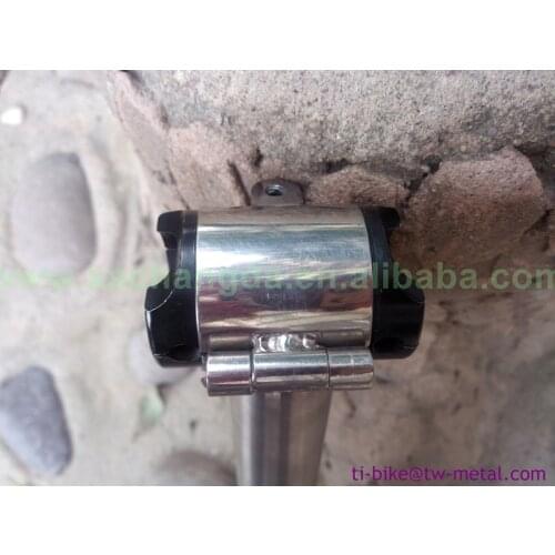 Titanium Bicycle Seatpost High Quality Titanium 27.2,31.6,30.9 Bike Seat Post Customized Titanium Seat Post Made in China