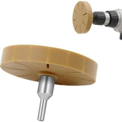 3.5 inch 87MM Universal Rubber Eraser Wheel For Remove Sticker Paint Auto Degumming Car Adhesive Tool Repair Pneumatic Glue W0N5
