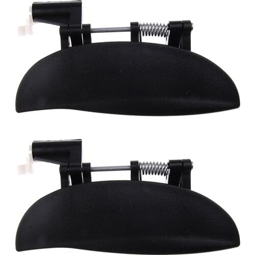 1 Pair Car Door Handles. Front Left - Right Side Exterior Compatible for Hyundai Amica Atos 97-05