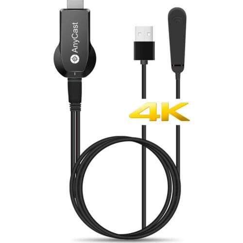 4K AnyCast AirPlay HDMI-compatible Wireless Wifi Display Dongle Video Adapter for IPhone 11 12 Pro XS MAX XR Android Phone TO TV