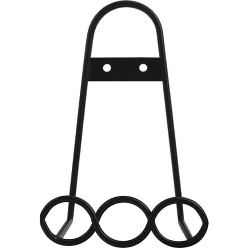 Black Metal wall Mount Display Easel Plate Hanger Vertical Plate Stand Holders Picture frame Stand for Wall