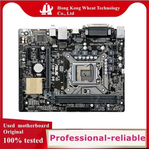 For ASUS H110M-D D3 Motherboard Socket LGA 1151 DDR4 SATA3 For Intel H110 Original Desktop Used Mainboard
