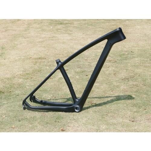 Full Carbon UD Matt Bike Bicycle Cycling 29ER Mountain Bike MTB 29er Frame 15" , 17" , 19" Thru Axle 142 * 12mm / Quick Release