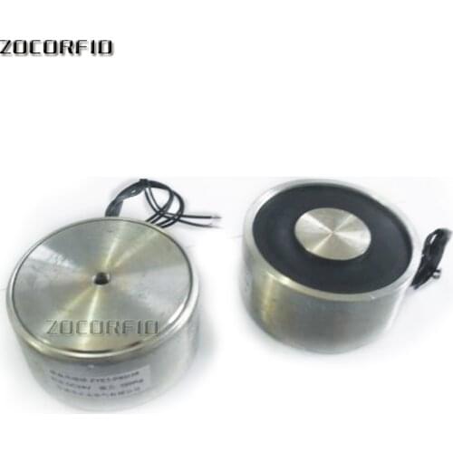Round Electro Holding Magnet Electro P34/18 DC12V 20KG(200N) suction DC Solenoid Electromagnet