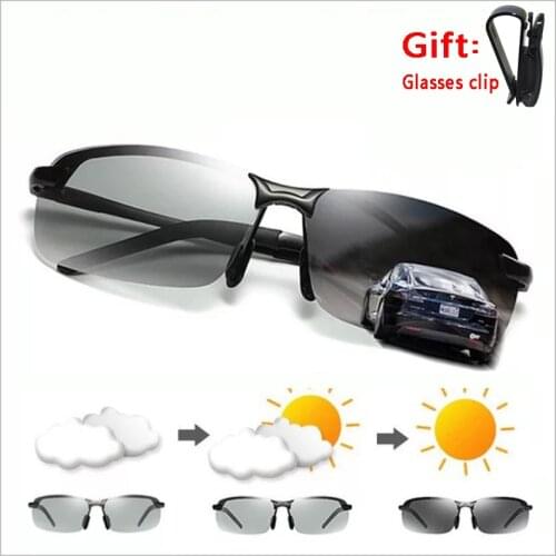 Men Anti-glare Night Vision Glasses Driving Polarized Sunglasses Yellow Lens Eyeglasses Fishing Driver Goggles Car Decoration