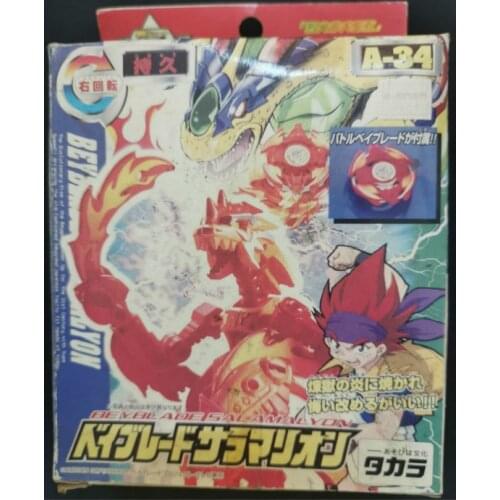 Genuine Beyblade Johnny McGregor A-34 Out-of-print Action Figure Model Battle Spinning Top Toys