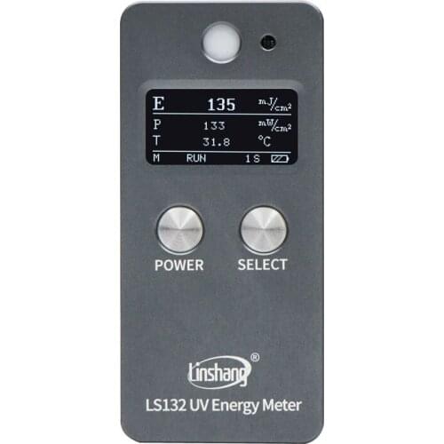 New LS132 UV Energy Meter High-pressure Mercury Lamps Halogen Lamps UV Coating Machine 365nm Energy For Curing Exposure Machine