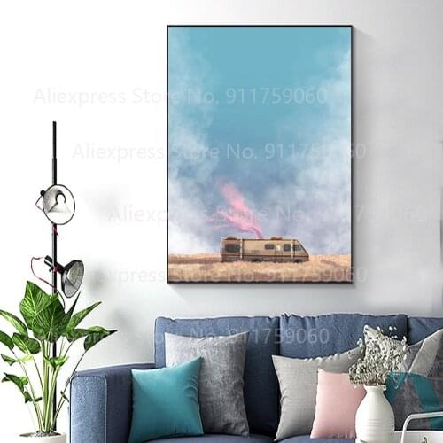 The Breaking Bad Movie Posters Printed Canvas Painting Wall Art the film Picture on Canvas Decorative Home Room Decor