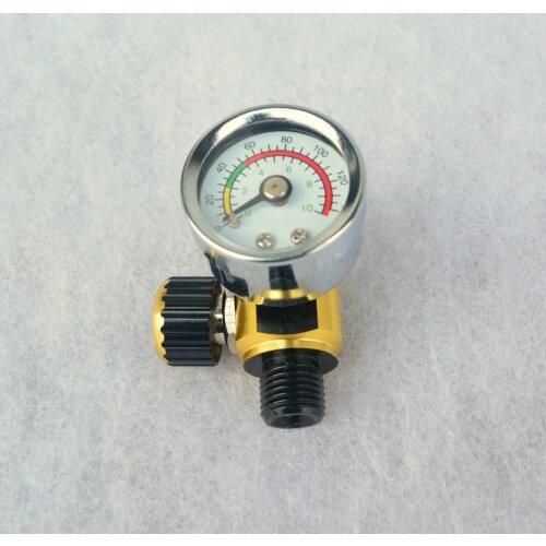 For Devilbiss&Iwata Spray Air Control Pressures Gauge Compressor Regulator New