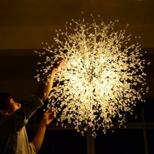 Modern Simple Dandelion Pendant Lights Creative LED Individual Lighting for Nordic Ball luminaria Hanglamp