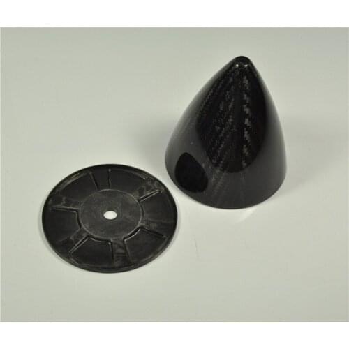 1pcs 3K Processing no cut Carbon Fiber Spinner 1.75" / 2"/ 2.25"/ 2.75"/ 3"/ 3.75" /4" / 5" For Gas Airplane