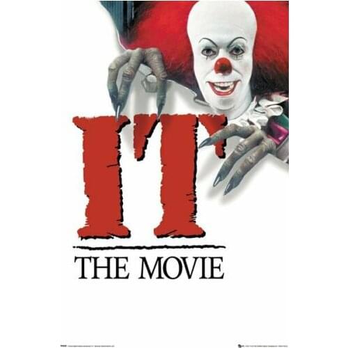 STEPHEN KINGS IT - MOVIE Art print Silk poster Home Wall Decor
