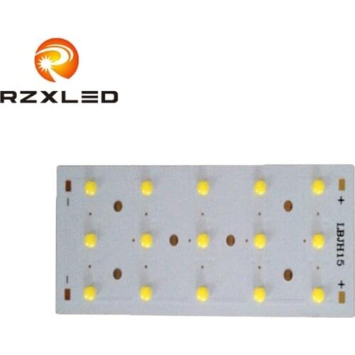 10PCS/Lot LED 15W COB 52V 350ma White 5300K 5700K 6000K Surface Light Source Size 105*40*2mm For Signal and symbol luminaries