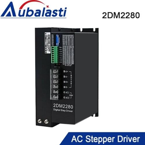 2phase AC stepper motor drver 2DM2280 input voltage AC80-240V match With 110 serial step motor use for cnc router