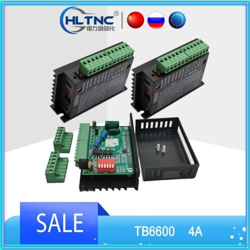 Stepper Motor Driver TB6600 upgrade Nema 23 Nema17 4A DC9-42V for NEMA23 motor CNC router controller for 3D printer