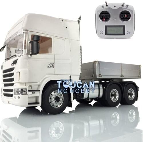 LESU 1/14 RC Metal Sca 6*6 Chassis Radio Tractor Trcuk Hercul R730 Cabin THZH0667-SMT2