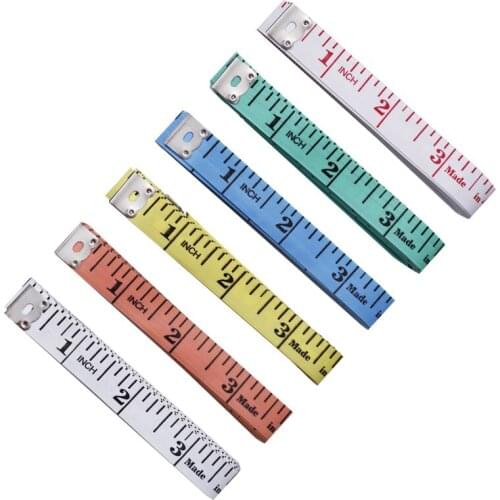 LMDZ Sewing Measuring Tape Tailor Ruler Sewing Ruler Soft Flat Ruler Yardstick Cloth Cutting Rulers for body measuring 150cm