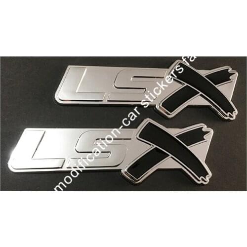 LSX letter Trunk Emblems Badge for Camaro Corvette LS SS Silverado