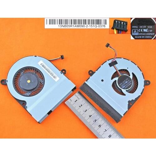 New Laptop Cooling Fan For ASUS TP500 Original P/N DFS501105PR0T CPU Cooler Radiator