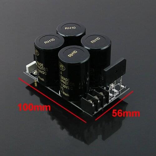 35A Rectifier filter Board 10000uf/50V AC to DC Audio Amplifier Supply Power Board Finished And DIY Kits For 3886 7293 Amplifier