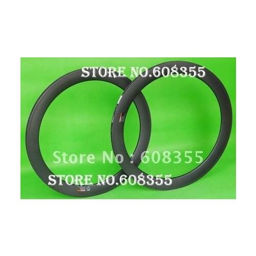 Tubular Rim 60mm - 3K Full carbon Matt Matte road bike 700C wheels Tubular Rim 60mm ( holes : 20,24, 28, 32 )