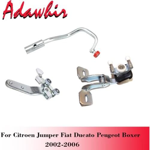 For Peugeot Boxer 244 SLIDING DOOR ROLLER GUIDE TOP-CENTER-BOTTOM-Fully Legal 1334552080 1336735080 1352331080 13367373080