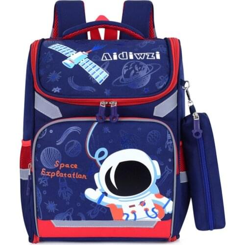 Boys School Bags Cartoon Dinosaur Pattern Backpack for Girls Waterproof Nylon Backpacks 2021 NEW Student Book Bag