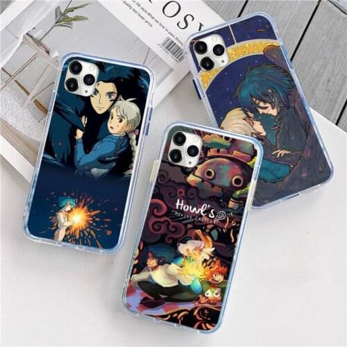 Studio Ghibli Howls Moving Castle Phone Case For iphone 12 5 5s 5c se 6 6s 7 8 plus x xs xr 11 pro max mini