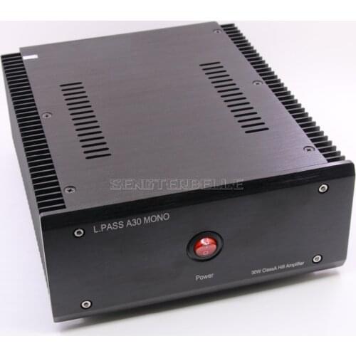 Finished Pass A30 Mos Single-ended Pure Class A Power Amplifier Mono 30W HiFi Audio Amp