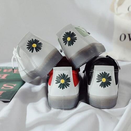 Woman Sneakers Graffiti High Lace Up Girls Casual Shoes Nice Quality 2021 Autumn New Chic Stylish Gumshoes Female Fashion Shoes