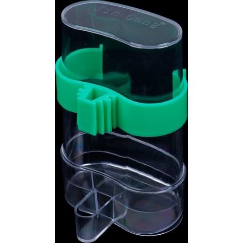 1PCS Pet Bird Feeder Drinker Food Waterer Bowl For Aviary Budgie Cockatiel Love bird