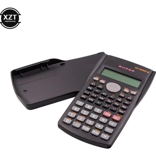 1pcs Handheld Scientific Counter Multi-function 2 Line Display Scientific 82MS-B School Student Function Portable