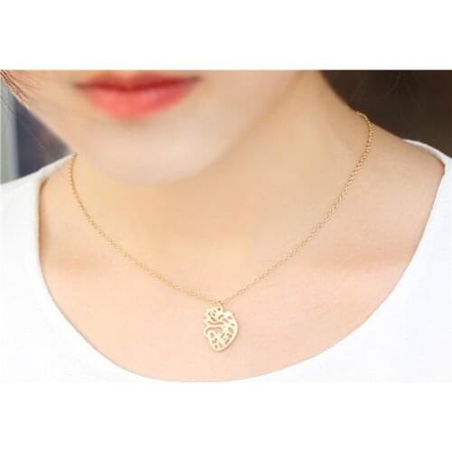 10pcs/ lot Europe/US Fashion Hollow Out Heart Pendant Cute Heart Necklace Gift For Mom/Girlfriend Party Jewelry