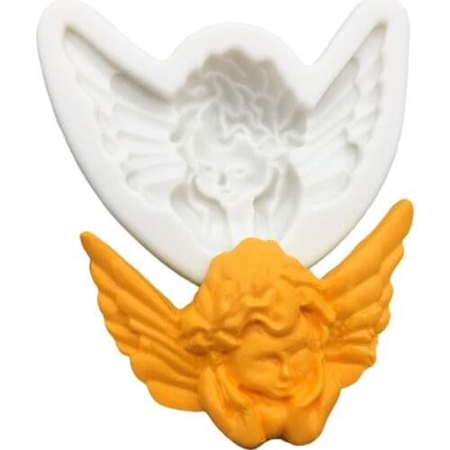 Angel Baby Silicone Sugarcraft Mold Chocolate Cupcake Baking Fondant Cake Decorating Tools