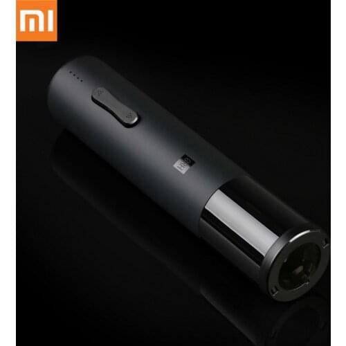 Xiaomi Mijia Huohou Automatic Red Wine Bottle Opener Electric Corkscrew Foil Cutter Cork Out Tool For Xiaomi Smart Home Kit