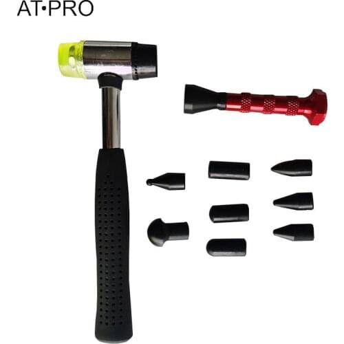 Car depression repair leveling hammer Bump-convex seamless repair leveling pen free sheet metal leveling hammer repair tool