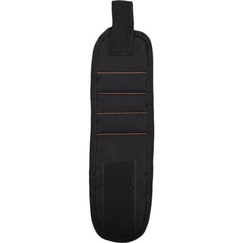 Wrist Support Strong Magnetic Wristband For Screw Nail Holder Tool Bag Hand Bracelet Pouch Bag Screws Drill Holder Holding