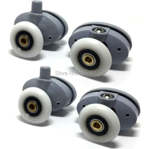 Set of 4new oval Shower door rollers 2Top 2Bottom