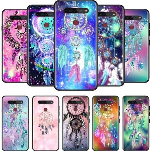 Traum Catcher Dreamcatcher For LG G8 V30 V35 V40 V50 V60 Q60 K40S K50S K41S K51S K61 K71 K22 ThinQ 5G TPU Silicone Phone Case